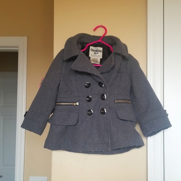 OshKosh B'gosh Other - 2T OshKosh B'Gosh Gray Peacoat